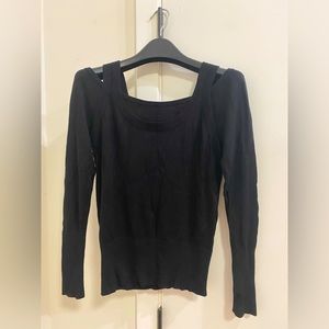 Anthropologie cold shoulder sweater